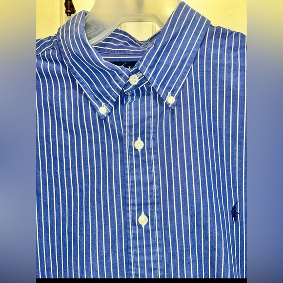5 Ralph Lauren Polo shirts button down long sleeve like new - Picture 6 of 10
